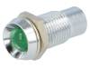 AMBD 0822, Индикат.лампа: LED; вогнутый; Отв: O8мм; латунь, SIGNAL-CONSTRUCT