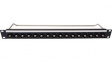 CP30184 Соединитель; patch panel; гнездо BNC,с обеих сторон; RACK; 50Ом