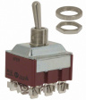 657H Industrial toggle switch (on)-off-(on) 3P