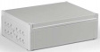 OPCM304013G Cubo O 300 x 400 x 132 мм, метрические выбивные отверстие, серая крышка, PC, IP