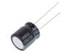 URS1A222MHD Конденсатор: электролитический; THT; 2200мкФ; 10ВDC; O12,5x15мм