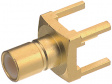 59S101-400L5 Chassis male connector SMB, straight 50 Ohm, 4 GHz, Male, SMB