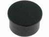 K85 CAPS BLACK PLAIN Заглушка; термопластическая пластмасса; распорным стержнем
