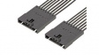 216272-1080 Rectangular Cable Assemblies SL POSITIVE LOCK P-P 8CKT 50MM Sn