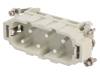 DSB-006-M Разъем: HDC; контактная вставка; "папа"; DSB; PIN:6; 6+PE; 35А; 500В