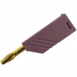 LAS N WS AU VIOLET Plug diam. 4 mm Violet CAT I