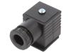 CEP/2, Вилка для катушки; PIN: 3; IP65; 0?230В; A: 27мм; Е: 1,5мм; В: 28мм, PNEUMAT SYSTEM