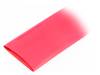 FIT2212IN RED 5X4 FT, Термоусадочная трубка; 2:1; 50,8мм; L:1,2м; красный; полиолефин, Alpha Wire