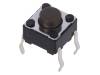 SKHHAMA010 Микропереключатель TACT; SPST; Пол: 2; 0,05A/12ВDC; THT; 1,6Н; 5мм