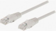 VLCT810000W100 Patch Cable CAT5e UTP 10 m Black