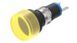 18-060.0054L Indicator Actuator, Yellow, EAO 18 Series