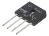 NTE5300 Однофазный выпрямительный мост; Urmax:200В; If:8А; Ifsm:200А