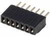 DS1065-07-1*7S8BV Гнездо; штыревое; "мама"; PIN:7; прямой; 1,27мм; THT; 1x7