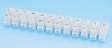 HE2H.N Terminal strip 4 mm2, 12 poles