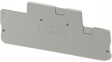3061538 D-STTB 2,5/4P End plate, Grey
