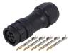 CB-05BMFA-QL8MP0 Разъем: круглый; вилка; "мама"; 10А; Серия: X-Lok; 18?16AWG; обжим