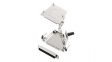 D45ZF37-DMP-K DC-37 Plug D-Sub Connector Kit, Zinc Backshell