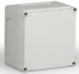 CPCF202013G Cubo C 200 x 200 x 132 мм, выбивные фланцы, серая крышка, PC, IP 66/67