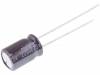 UTT1E221MPD Конденсатор: электролитический; с низким импедансом; THT; 220мкФ