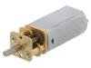 FIT0564 Двигатель: DC; с редуктором; 6ВDC; 900мА; Ось: D профиль; L: 10мм