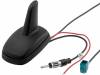 ANT.S02.02, Антенна; SHARK; АМ, FM, GPS; DIN, Fakra; 12ВDC; Вид: RG174, 4CARMEDIA