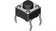 DTS-66K-V Tactile Switch DTS, 1NO, 1N, 6.2 x 6.2mm