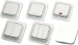 E 18 301 17 Wall switch Flush mounted 2 make contacts (NO)