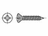 1263110 Винт; 2,9x9,5; Головка: потайная; Phillips; нержавеющая сталь А2