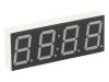 KW4-566AVB, Дисплей: LED; 7-сегментный; 14,2мм; красный; 40?80мкд; анод; 0,56