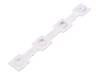 CN16785 DAISY-4X1-WW-WHT Линза для LED; прямоугольная; прозрачный; 80°; Цвет: белый