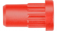 GEH 6792 / RT / -1 Insulator diam. 4 mm Red