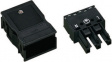 770-103 Distribution connector 3p, 0.5...4 mm2 black