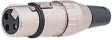 700-0500 XLR Cable socket 5Pnickel-plated