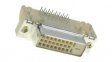 74320-4000 Female DVI-D Connector, 24 Poles, THT