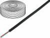 TEL-0030-500/BK Провод: телефонный; многопров; 2x28AWG; черный; 500м; -20?60°C