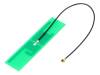 WIFI-ANT406, Антенна; WiFi; f:2400МГц?2483МГц; 3дБи; Монтаж: на шлейф; 50Ом, SR PASSIVES