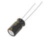 UKW0J471MED1TD Конденсатор: электролитический; THT; 470мкФ; 6,3ВDC; O6,3x11мм