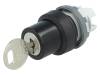 1SFA611284R1002 Переключатель: поворотный с ключом; 3; 22мм; черный; IP66; O22,5мм