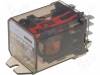 3-1393146-0, Реле: электромагнитное; DPDT; Uобмотки:24ВAC; Iконтакт.макс:16А, TE Connectivity