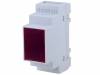 CP-Z-106F-PS Корпус: на DIN-рейку; Х:35мм; Y:90мм; Z:65мм; полистирен; серый