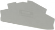 3210404 End plate, grey