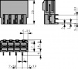 831-3623 Pin header 90deg 3P7.62 mm