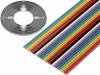 3811/40 [30 м] Кабель: плоский; 1,27мм; многопров; Cu; 40x26AWG; ПВХ; 49В; 30,5м