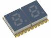 KCDA02-105 Дисплей: LED; SMD; 7-сегментный; 5,08мм; красный; 8-30,4мкд; анод