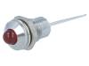 SMQS 080 Индикат.лампа: LED; выпуклый; Отв: O8,2мм; IP40; на печатную плату