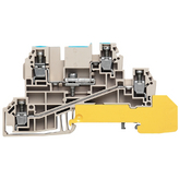 WDL 2.5/NT/L/PE, Distribution terminal beige 0.5...2.5 mm2, Weidmuller