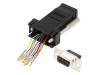 2112-0101-01 Переходник: адаптер; гнездо RJ45,D-Sub "мама" 9pin
