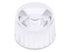 OEHW2090GF, Линза для LED; круглая; бесцветный; 90°; V: с держателем, OPTOSUPPLY