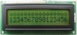 DEM 16216 SYH-LY-CYR22 Дисплей: LCD; алфавитно-цифровой; STN Positive; 16x2; LED; PIN: 16