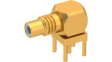 R112665000 SMC Right Angle PCB Mount RF Connector Socket, Through Hole, 50Ohm